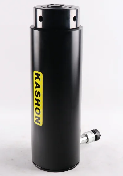 RACL-1008 Enerpac Equivalent 700bar Spring Return 100 Ton Aluminum Hydraulic Oil Cylinder Jack with Lock Nut