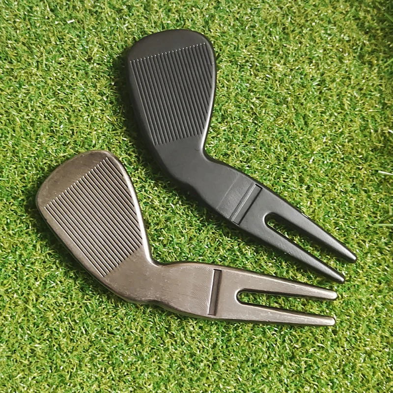 Outil Divot de Golf, Club créatif, accessoires de fourche verte, outils de réparation de gazon