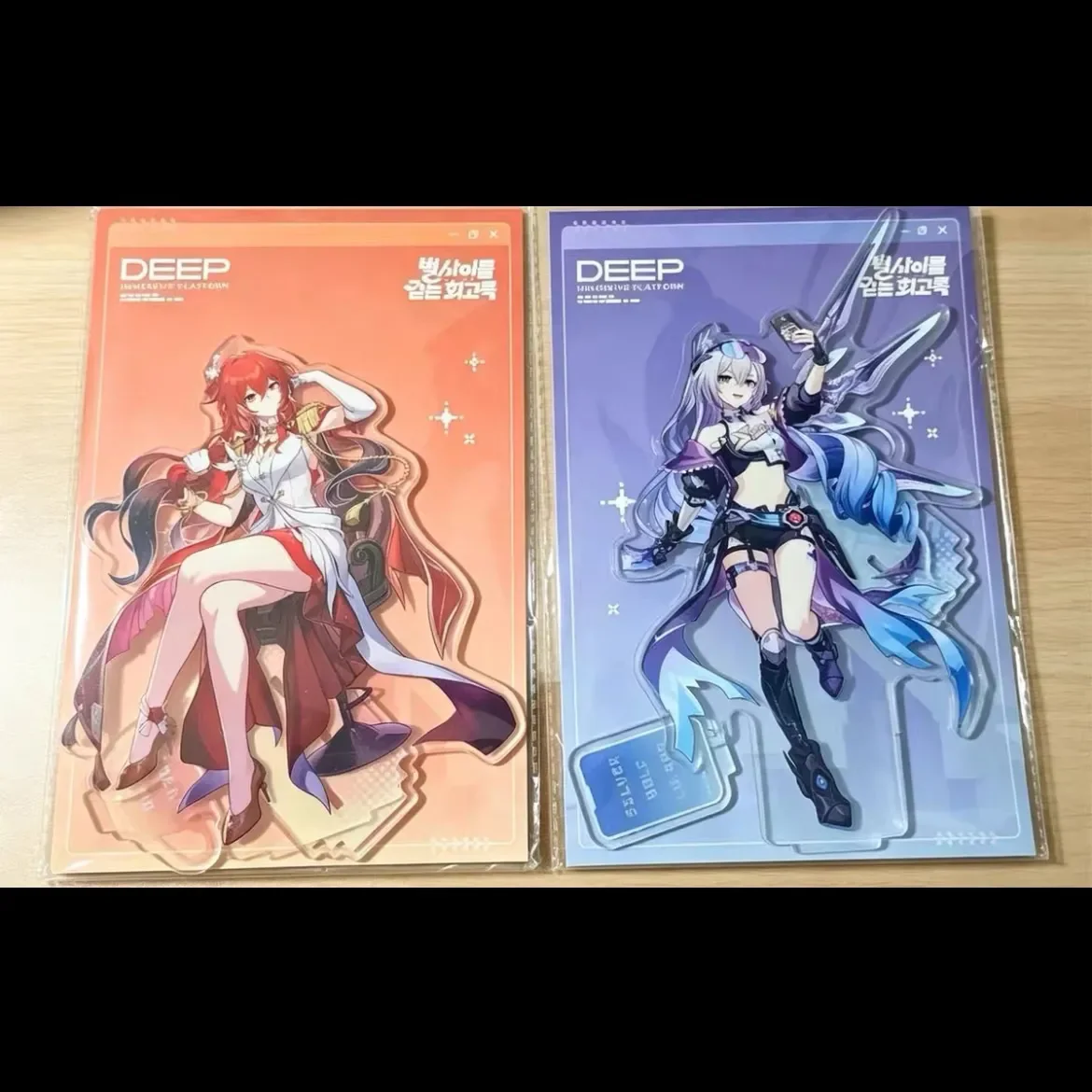 Event Support - Modèle de figurine en acrylique Honkai: