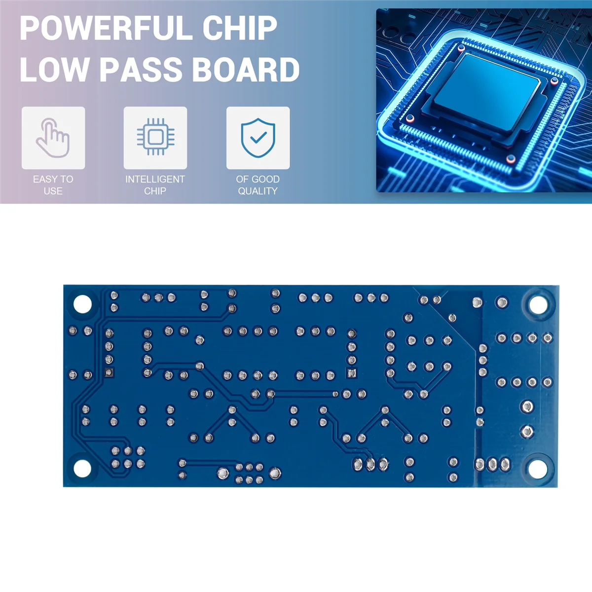 2.1 Channel Subwoofer Preamp Board Low Pass Filter Pre-Amp Amplifier Board Ne5532 Low Pass Filter Bass Preamplifier NND