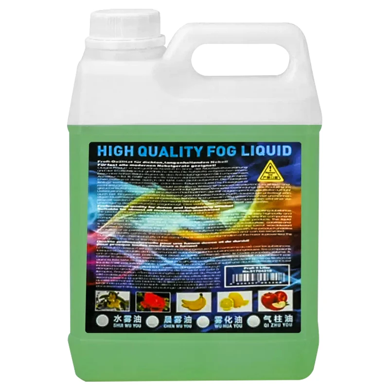 Butoy 2L Low Fog Liquid Stage Fog Fluid Water Based Smoke Oil for Wedding Low Lying Fog Machine Stage Effects High Purity