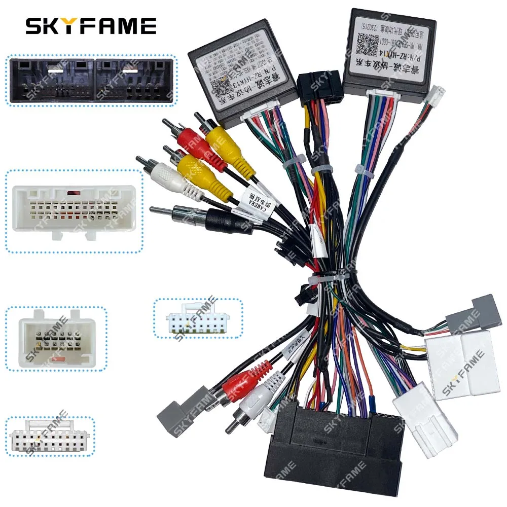 

SKYFAME Car Wiring Harness Adapter Canbus Box Spdif Amplifier Decoder For Hyundai Sonata 8 9 Kia K3 KX7 KX5 Ix45 IX35 Santa Fe