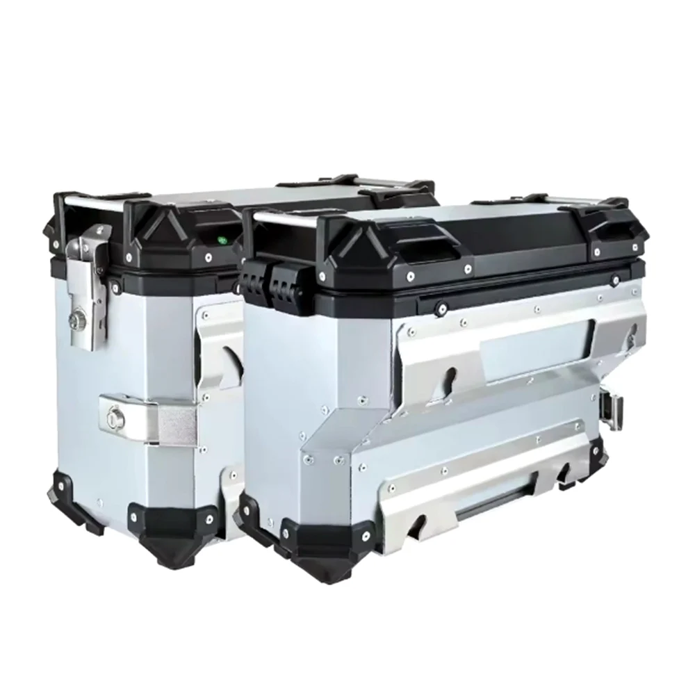 High quality side box For Benelli TRK502X TRK502 Aluminum Alloy Side Box TRK 502X Side Box Right Avoidance Exhaust Pipe Bracket