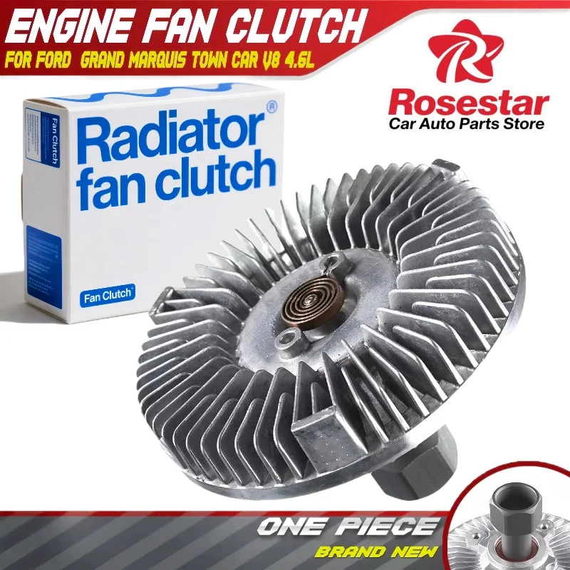 

Rosestar Cooling Fan Clutch for Ford Crown Victoria 1992-2006 Grand Marquis Town Car 4.6L F6AZ8A616AA, 2795