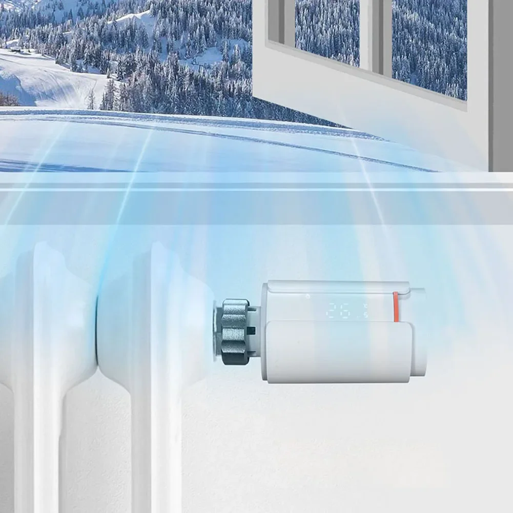 الذكية زيجبي صمام المبرد الحراري يدعم التطبيق التحكم عن بعد متحكم في درجة الحرارة ترموستات المبرد المحرك #3