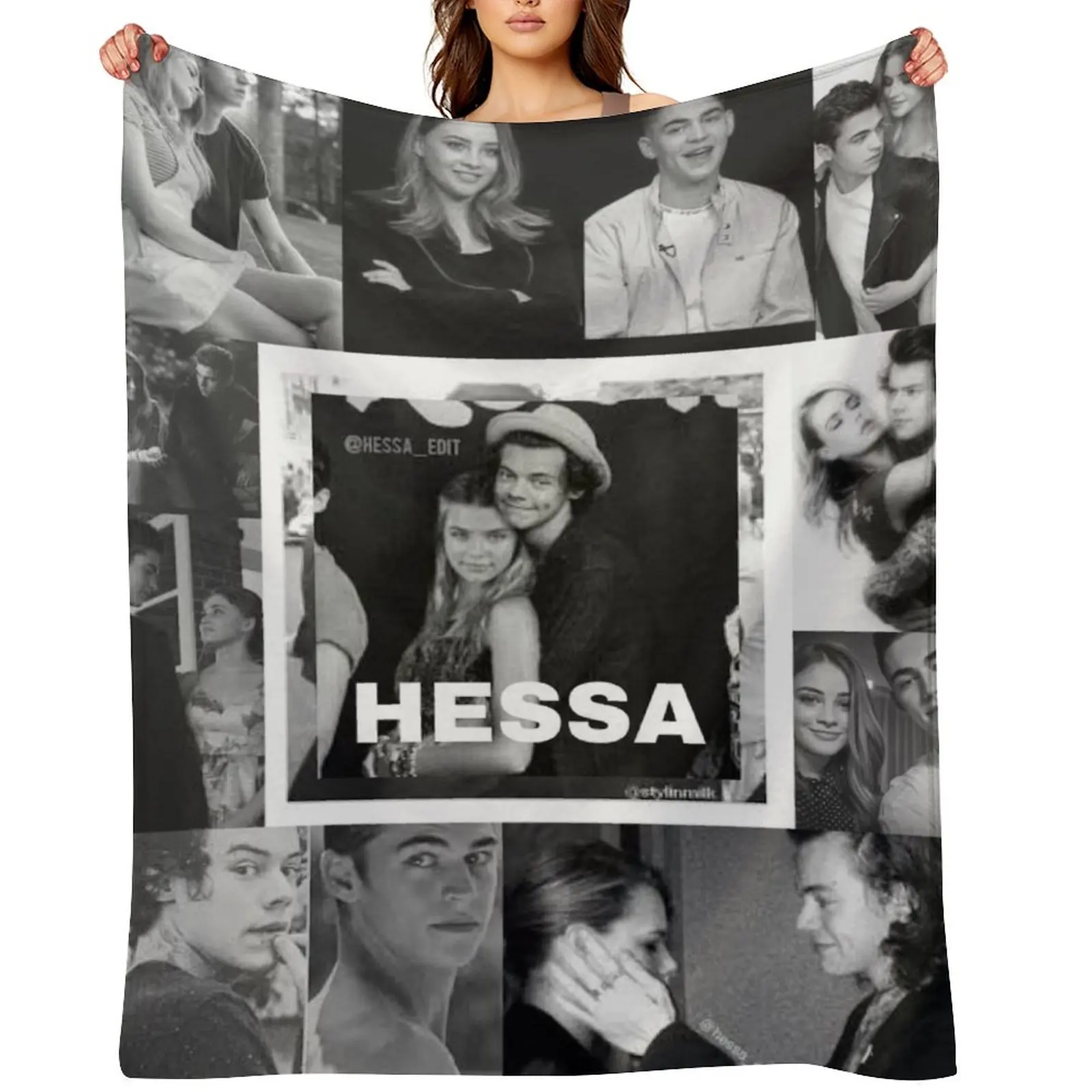 

Hessa Throw Blanket for winter Polar Bed Bed linens Blankets