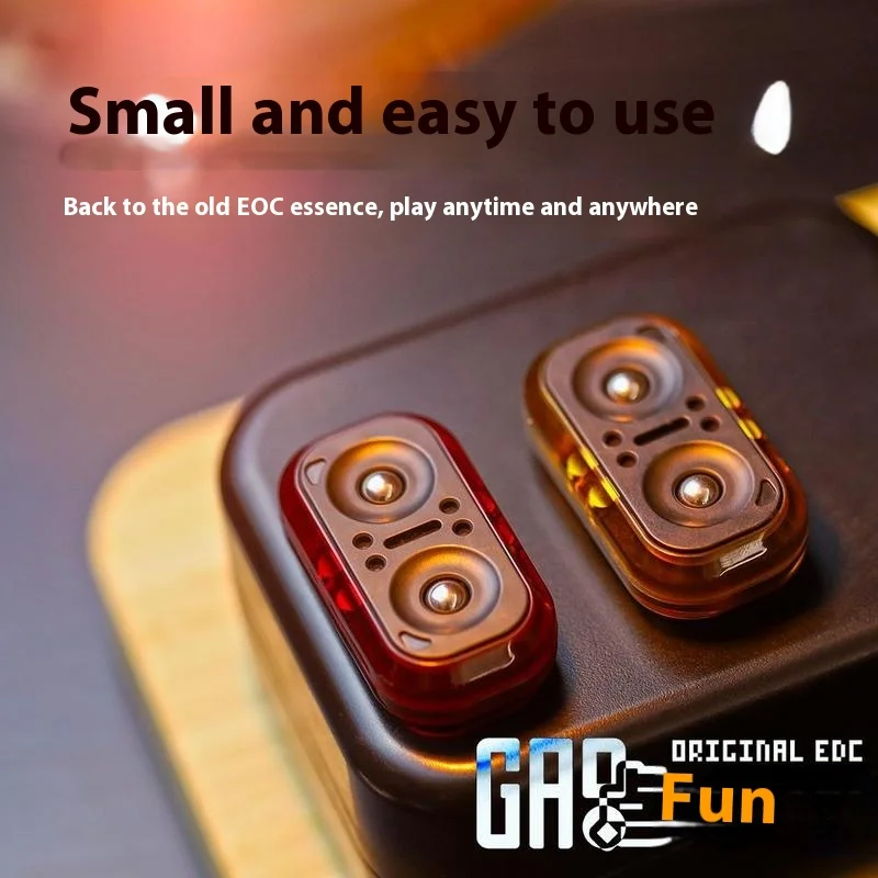 Gufo Paragrafo magnetico meccanico Push Card Valuta EDC Giocattolo antistress Fidget Spinner Divertente riduttore di pressione