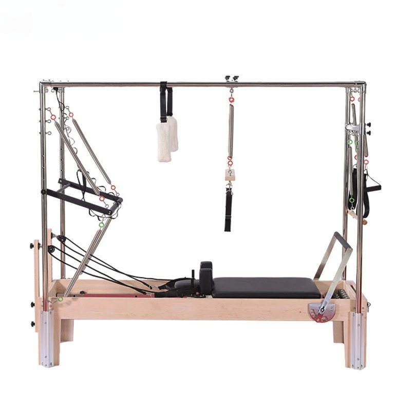 Pilates three-in-one core bed, multi-functional solid wood bed, large equipment, home and commercial venues