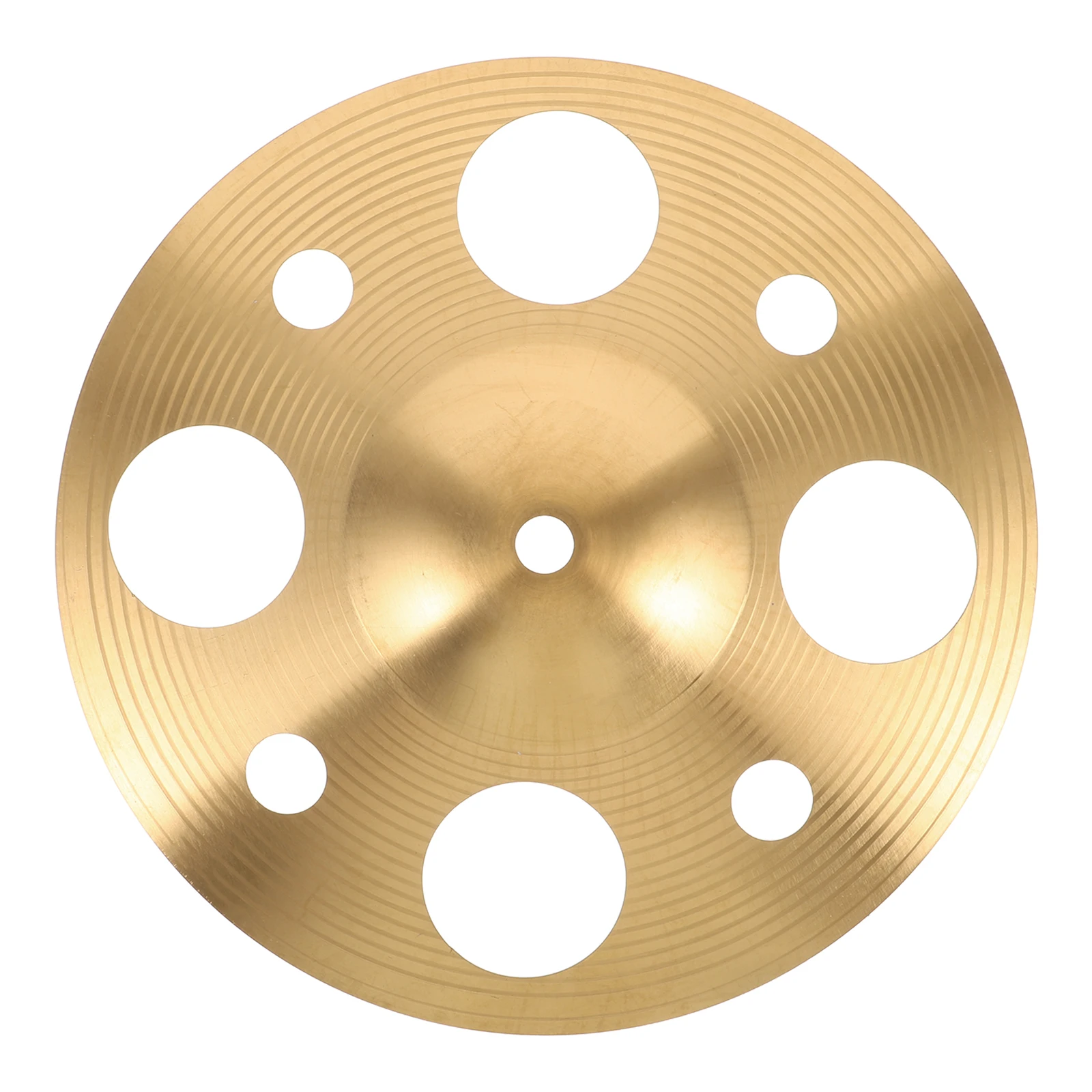 

10 Inch Hand-shot Cymbal Metal Alloy Finger Cymbals Drum Accessories Practice Stack Gold Handheld Chinese Drum