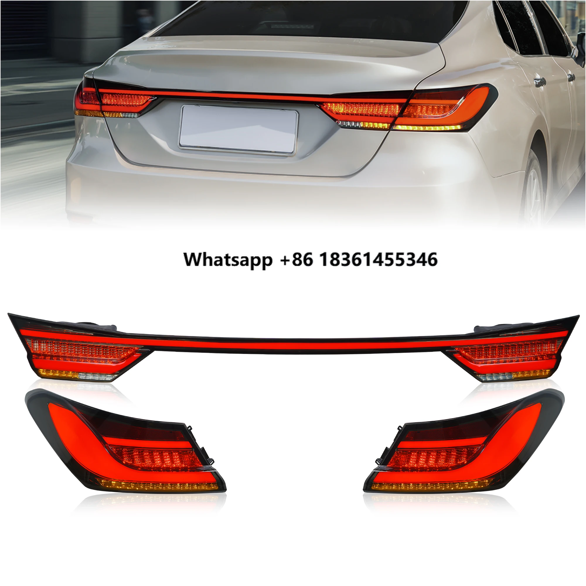 for 8th camry Nice Price Led Tail Lamp Tail Light for Camry 2018-2023 Trunk Rear Lamp Trunk Taillights