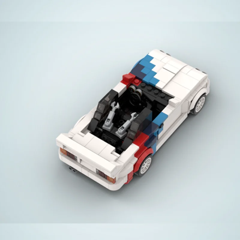 456PCSMOC car model speed champion M3 DTM super sports car DIY creative puzzle assembly building blocks gift