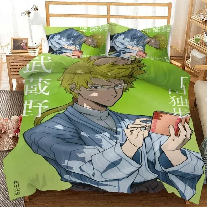 

Cartoon Duvet Cover Set Bungo Stray Dogs Tales of the Lost Bedding Set Comforter Duvet Cover Pillowcase Queen King Home Textiles