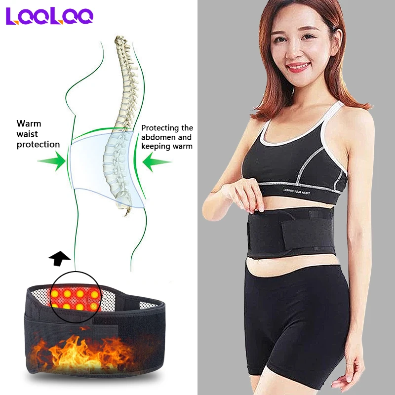 

1 pcs Waist Back Brace for Men and Women,Back Lumbar Girdles Woman,Gym Belt,Back Belt，Magnetite Adjustable Can alleviate pain