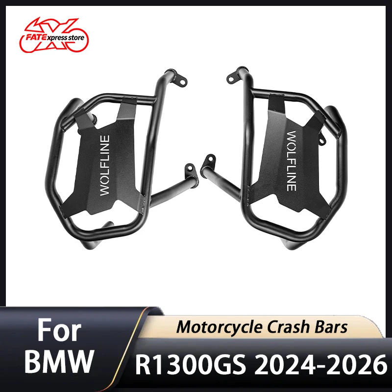 

For BMW R1300GS R1300 GS 2024-2026 Lower Crash Bar Engine Guard Motorcycle Stung Cage Bumper Stainless Steel