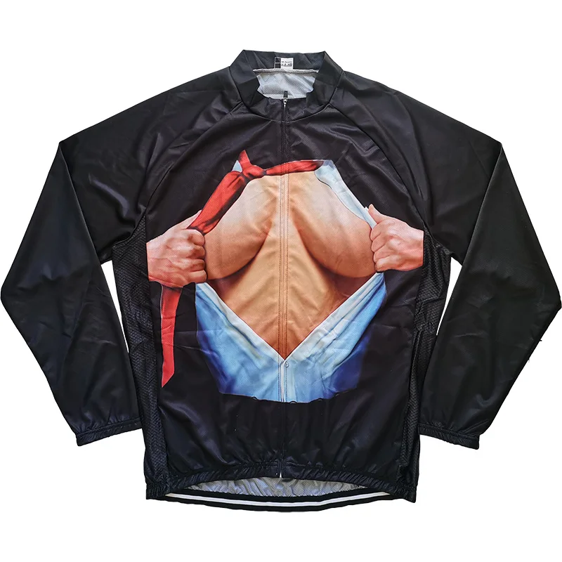 

Pro cycling Jacket, Breast Long Sleeve Shirt, MTB Mountain Bike, Road Bike Jersey, MTB Bike Clothing, Rider's Top, Cyclist Gear