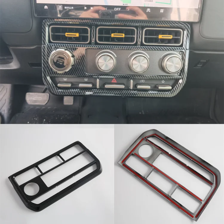 

Для ICAR V23 2025 ABS декоративная наклейка защитная рамка центральное управление воздуховыпускным отверстием