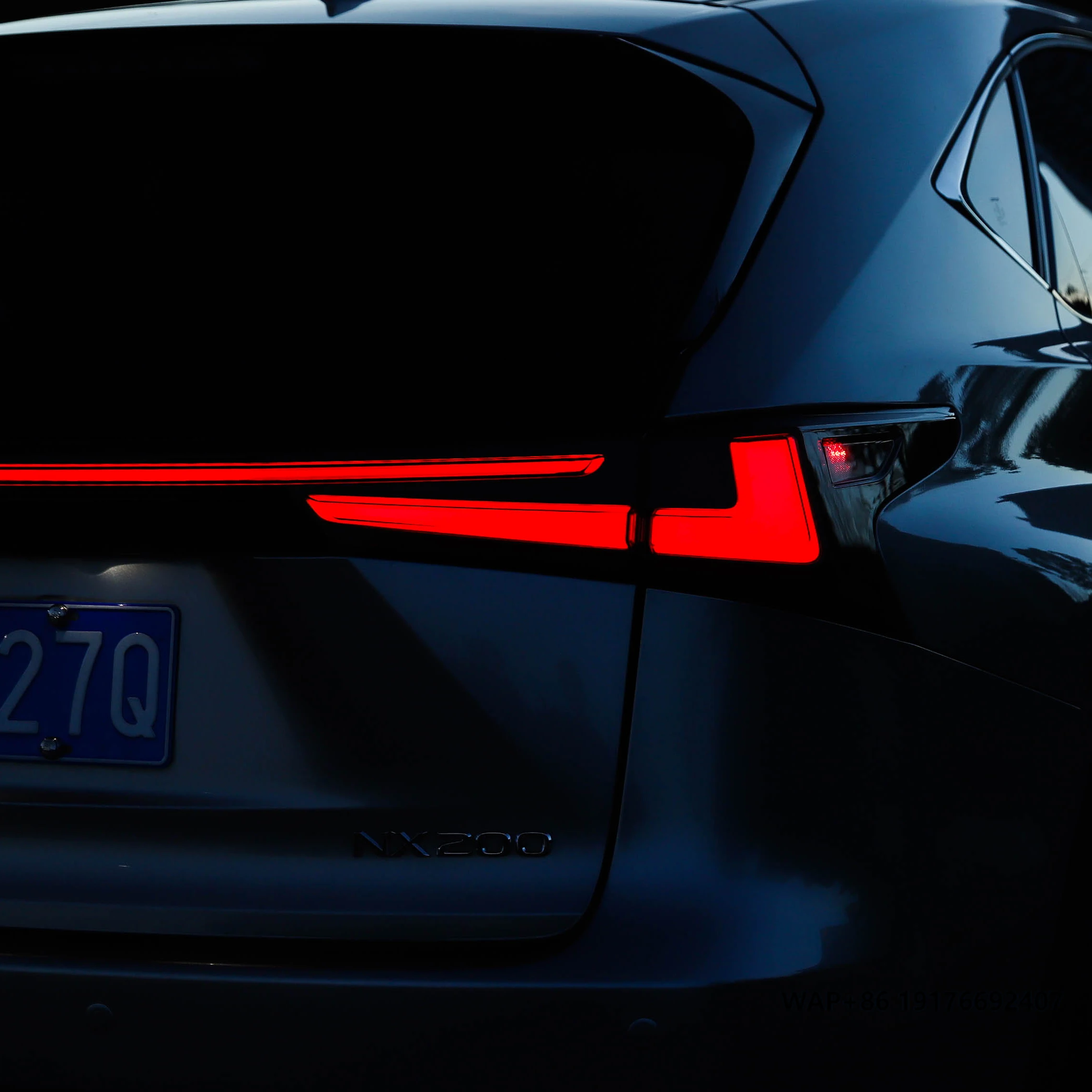 

Archaic Newest Car Led Back Lamp Rear Light for ‘Lexus NX200t NX300h NX200 NX300 Led Taillight 2014-2021 With Through Tail Light