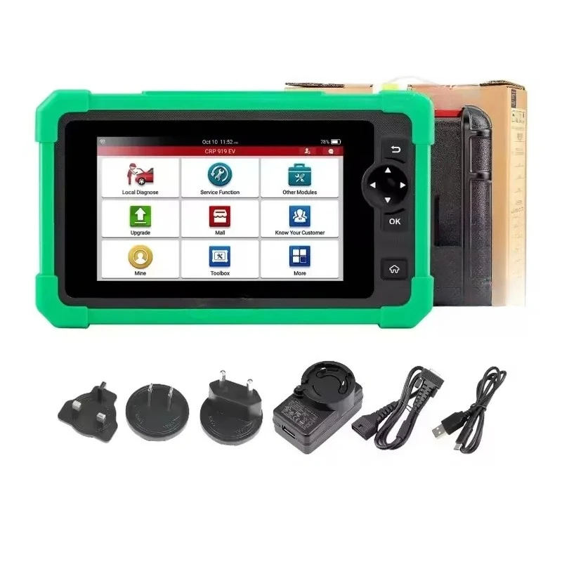 CRP919 EV Diagnostic Scanner 43+ Service Functions ECU Coding for Electric Vehicles Support Multi-language