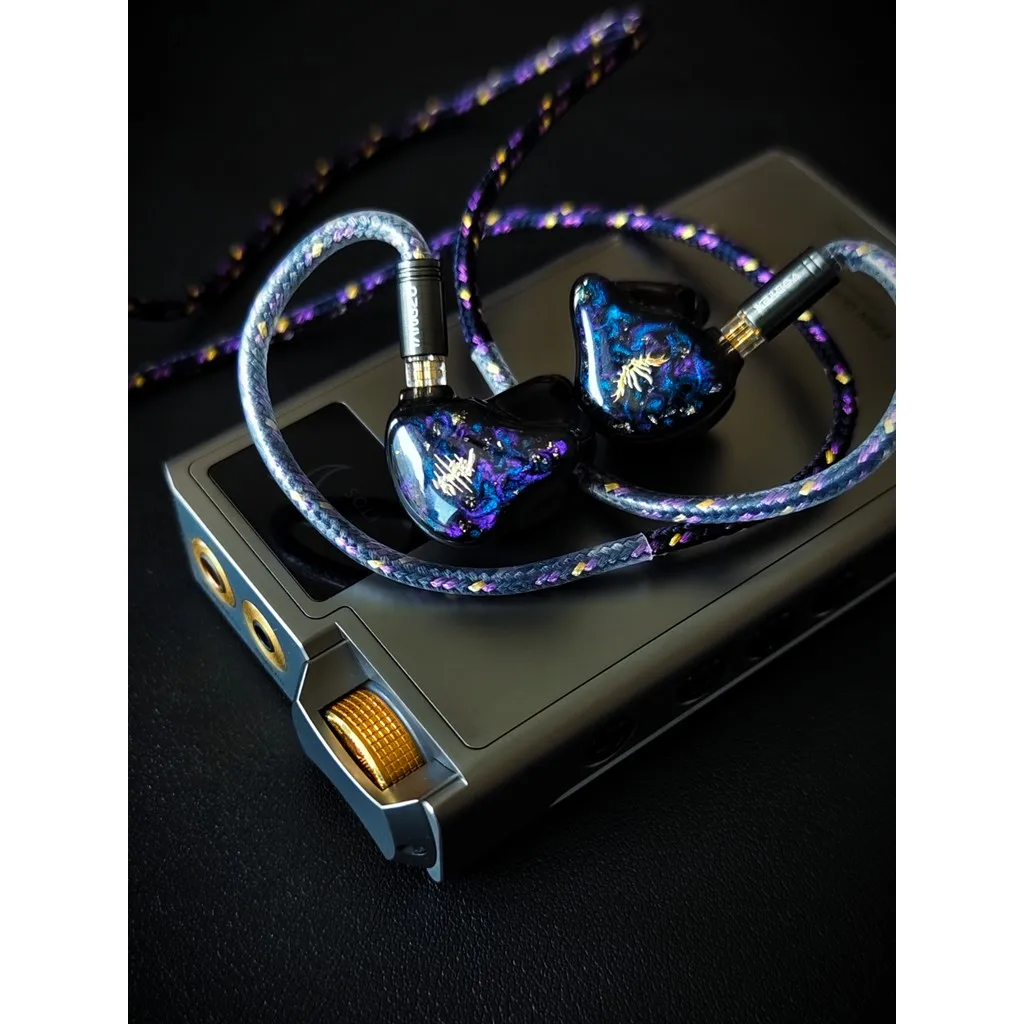 TANGZU Tianpeng 14.2 مللي متر 1 ديناميكي 6 حديد متحرك 1 توصيل عظمي داخل الأذن HIFI سماعات باجي نسخة مطورة