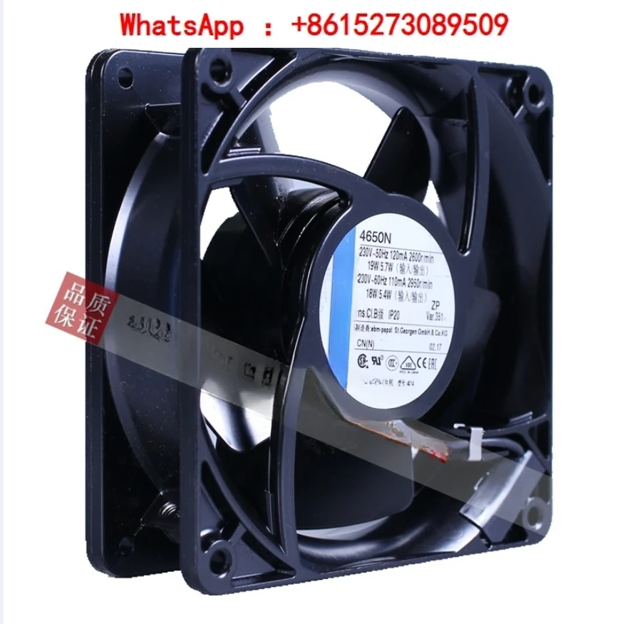 

4650N original 4656N12038 4-inch AC220V high-temperature resistant cooling fan