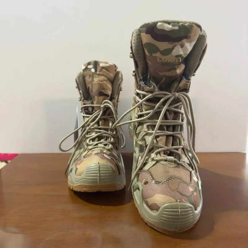 

Осенне-зимняя походная обувь, мужские уличные ботинки на резиновой подошве, мужские альпинистские ботинки, Нескользящая треккинговая обувь, мужская обувь