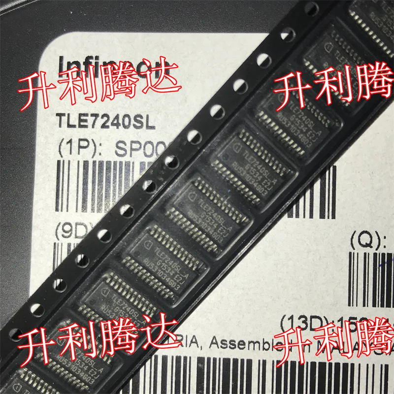 100% Original New  5PCS/LOT  TLE7240SL  Power switch/driver 1:2 N channel 210mA PG-SSOP-24-7