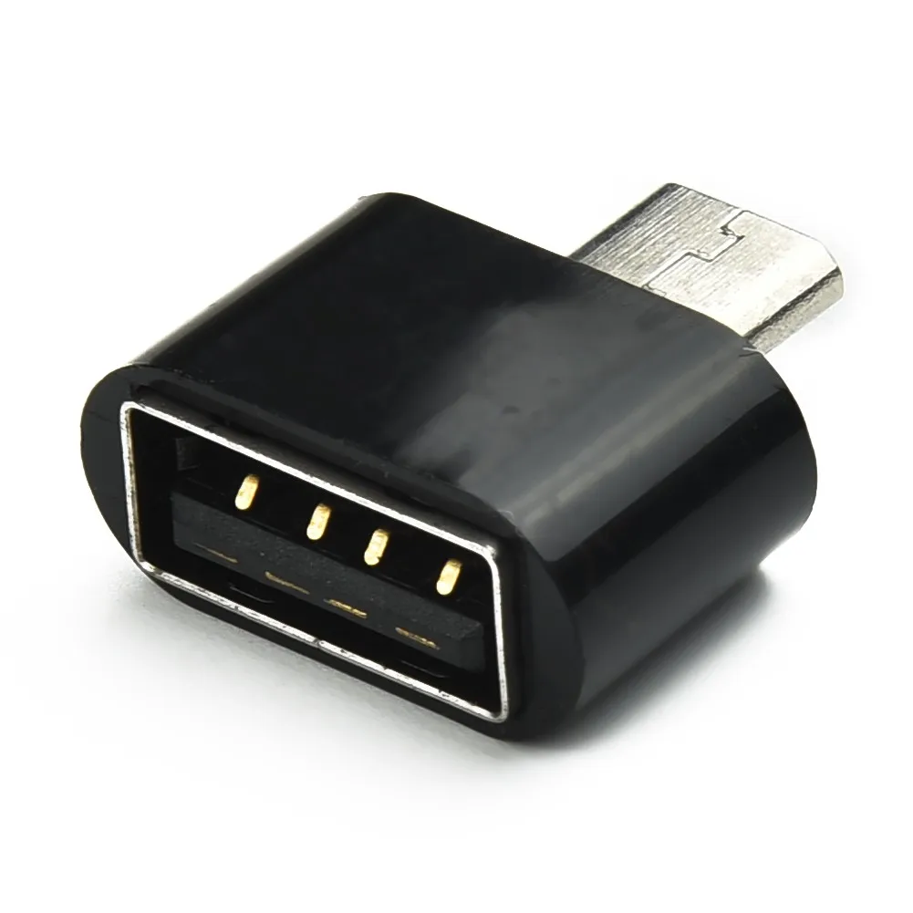USB 2.0  For Android OTG  V8 Male To USB-A Type-A Female Adapter Converter Cell Phone Hardware Cables Accessories