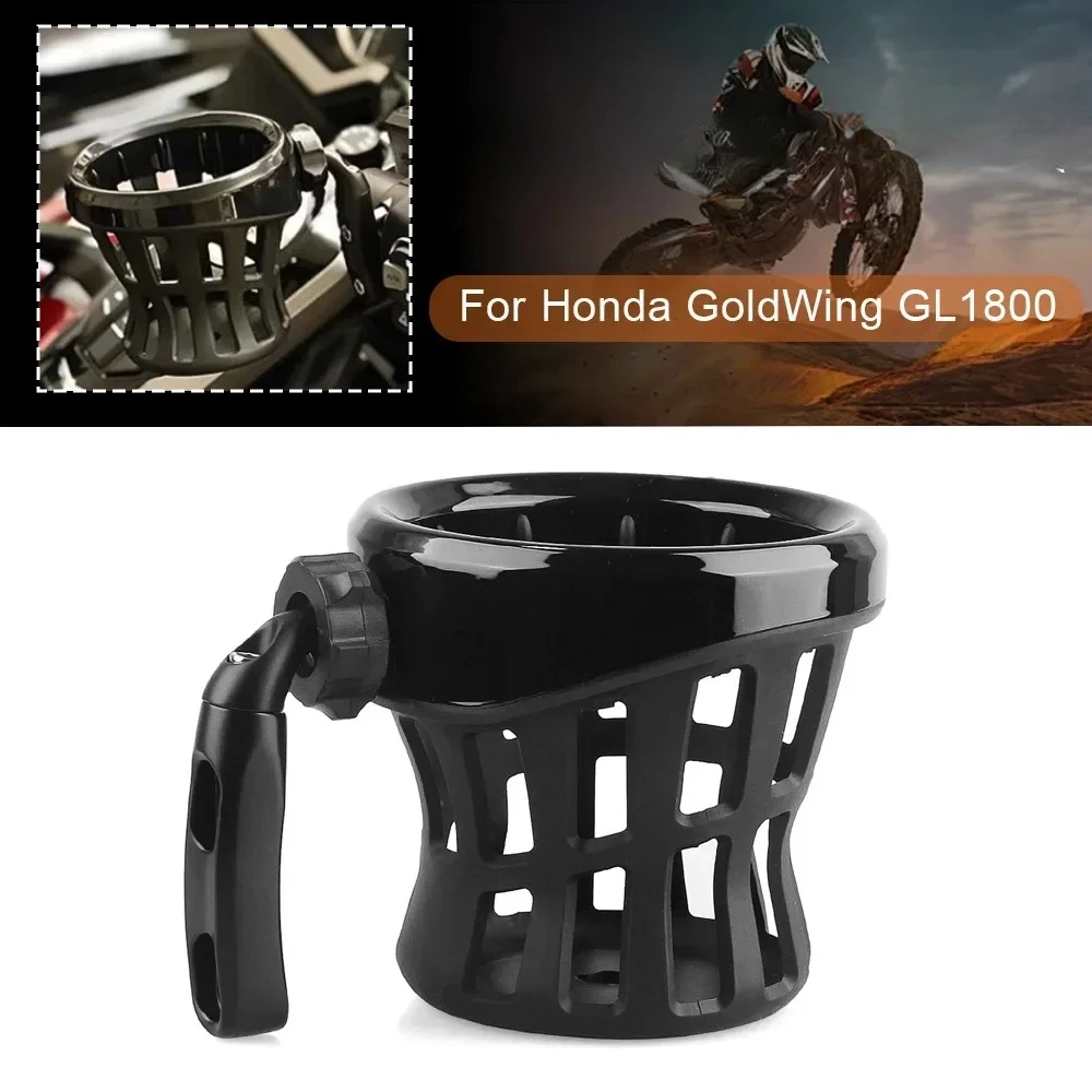 

GL 1800 Accessories Motorcycle Handlebar Bottle Cup Holder Passenger Drink Mounted For Honda Gold Wing GL1800 Goldwing