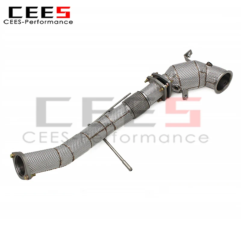 CEES Exhaust Downpipet for Lynk & Co 03/03+ 1.5T 2019+ Racing Stainless Steel High Flow Sport Catted Downpipe