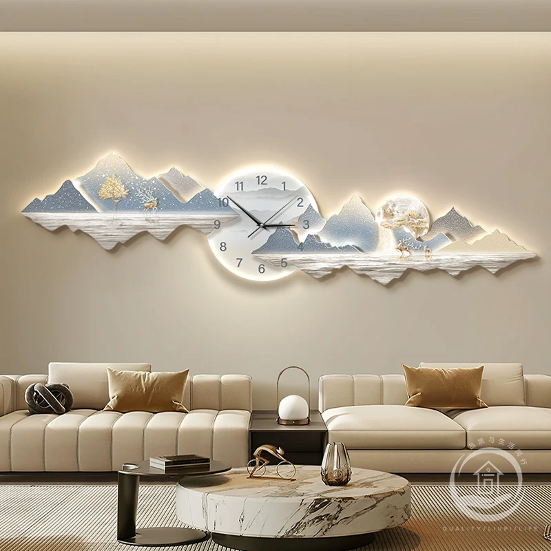 Living Room Luxury Wall Clocks Modern Minimalist Fashion Simple Wall Clocks Nordic Bedrooms Relogio De Parede Home Decoration