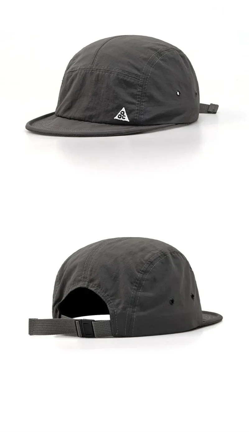 5-teilige, kurze Krempe, schnell trocknende Golf-Baseballkappen, weiche, leichte Sport-Laufkappe für Herren, Unisex, Outdoor, UPF50+, Schirmmütze – Detail 20