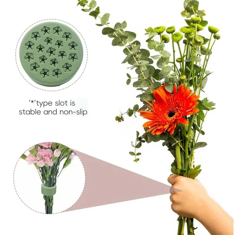 Support de tige de fleur F-3C, Support de tige de Ikebana en spirale fiable, Support d'arrangement floral pour Bouquet de bricolage, accessoire