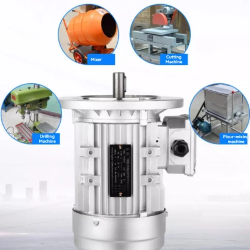 1.5KW-YS9012 24축 2800RPM 알루미늄 모터 삼상 비동기 모터 380V 구리