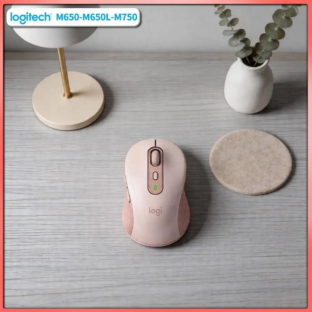 Ergonomic M750 Wireless Mouse - Custom Shortcut Buttons, 4000 DPI Precision, Dual Connection, Home Office Tool Pick