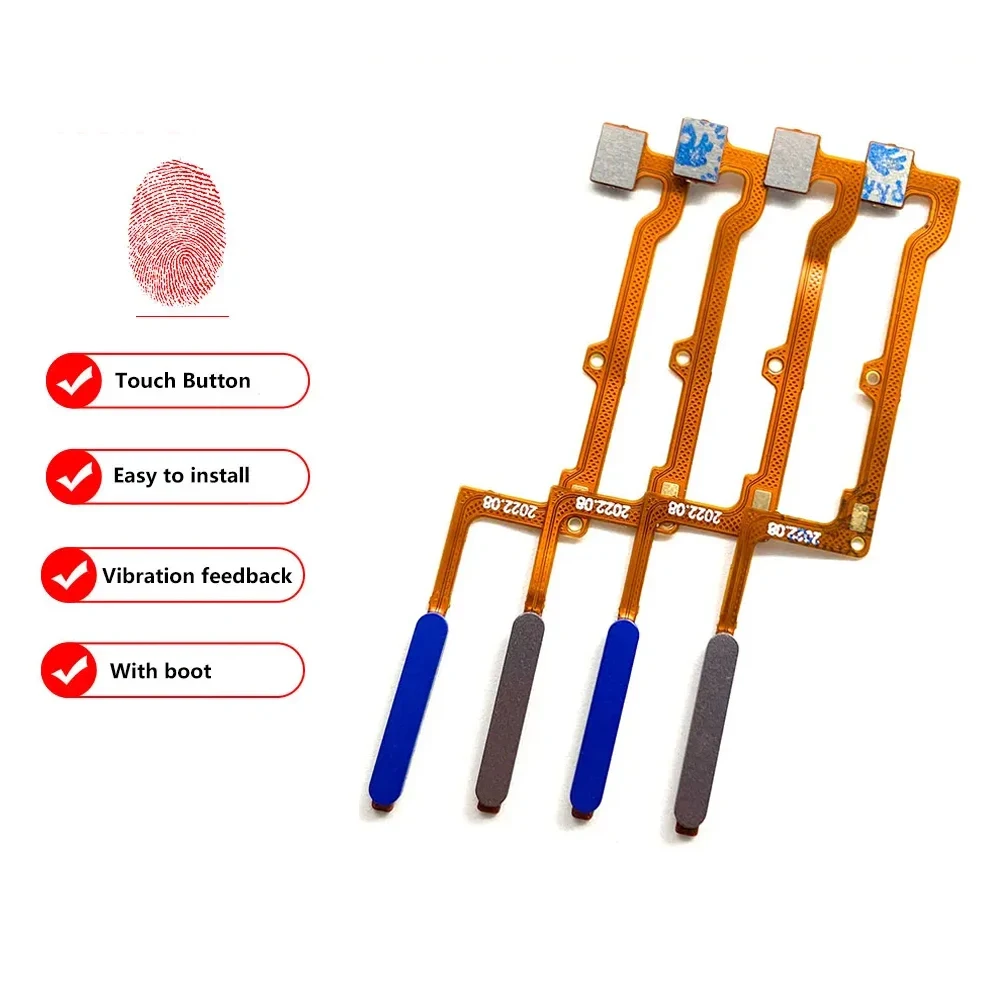 Imagem -05 - Leitor de Impressões Digitais para Moto E20 E40 G51 5g G71 g Poder 2023 G73 Sensor de Identificação do Toque Tecla de Retorno Botão Home Novo