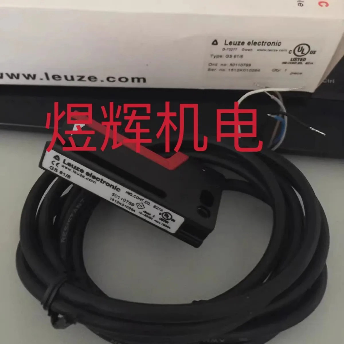 Leuze Labor Easy Test, Sensor GS 61/6 Original e Genuíno