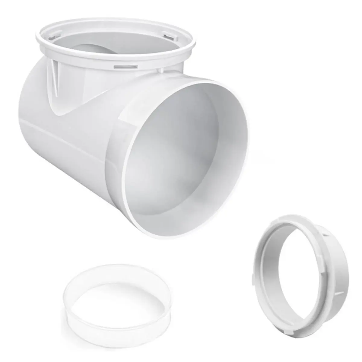 COFA 90 Degree Dryer Vent Connector - Easy Installation Tumble Dryer Hose Connector