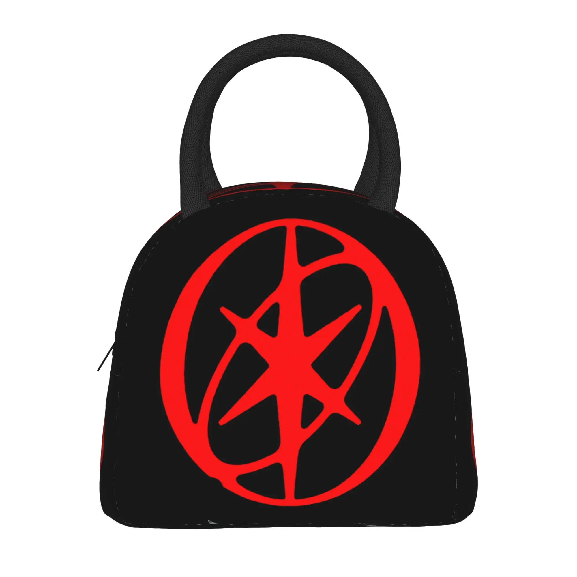 KATSEYE Group Logo  Lunch Bag For Girl Boy  School Graphic Lunch Box Kawaii Oxford Thermal Tote Handbags