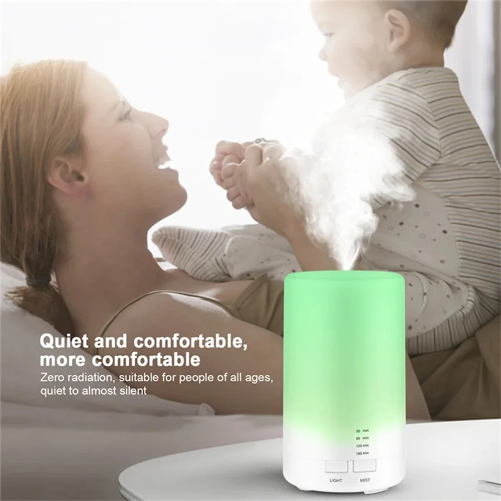 Color Night Light Air Humidifier Summer Aroma Diffuser Essential Oil Purifier Aromatherapy Smell Distributor Car Bedroom Office image 2
