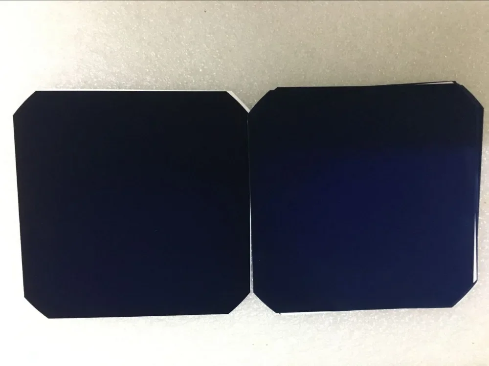 50pcs x Sunpower Solar Cell 21.8% High Efficiency 3.34W 125 x 125 C60 Monocrystalline for Solar Impulse Airplane