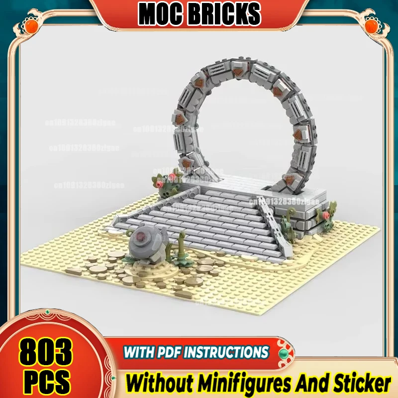 Star Movie Moc Building Blocks Space Stargate Model Bricks Toys