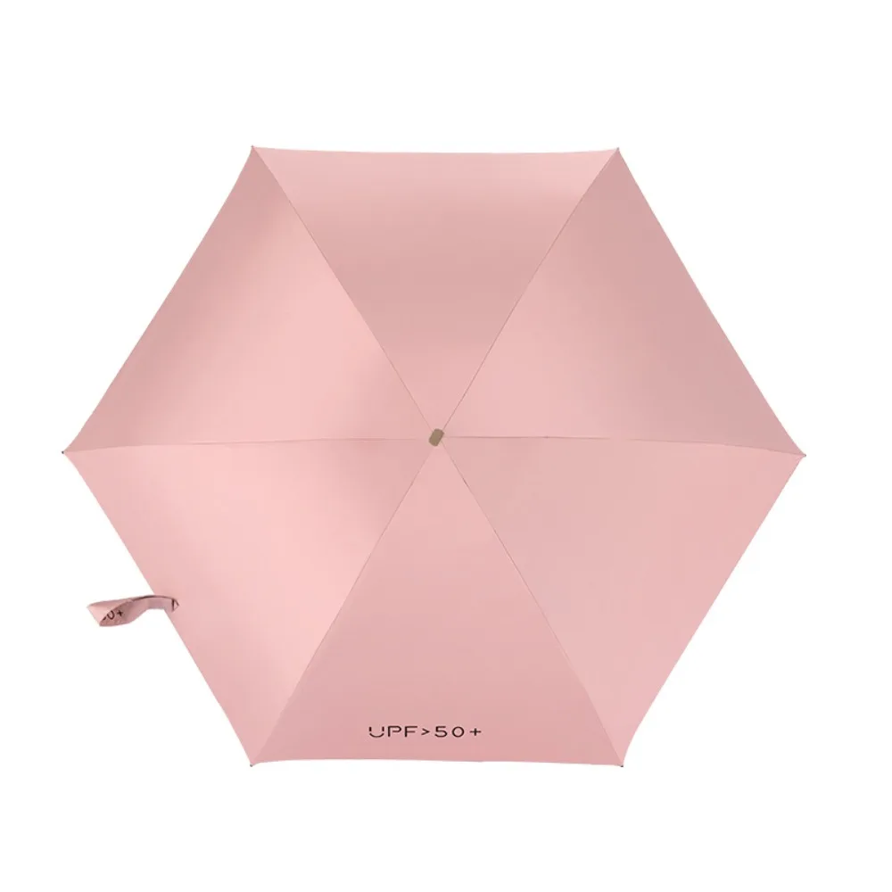 Fashion Ultraviolet Protection Pocket Rain Umbrella Ultralight Folding Pocket Parasol Wind Resistant Mini Sun Umbrella Summer