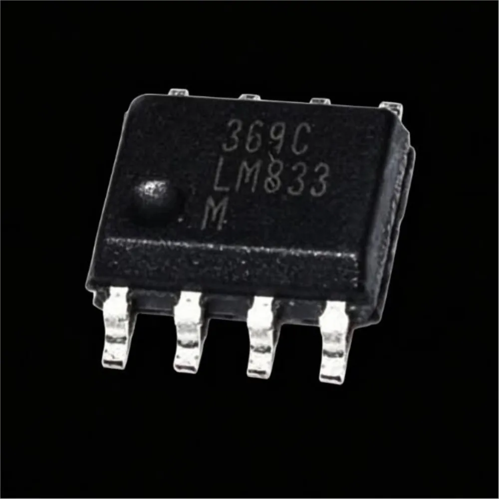 LM833 M    LM833MX    LM833   SOP8    High quality products    (Product quantity: 50 pieces)