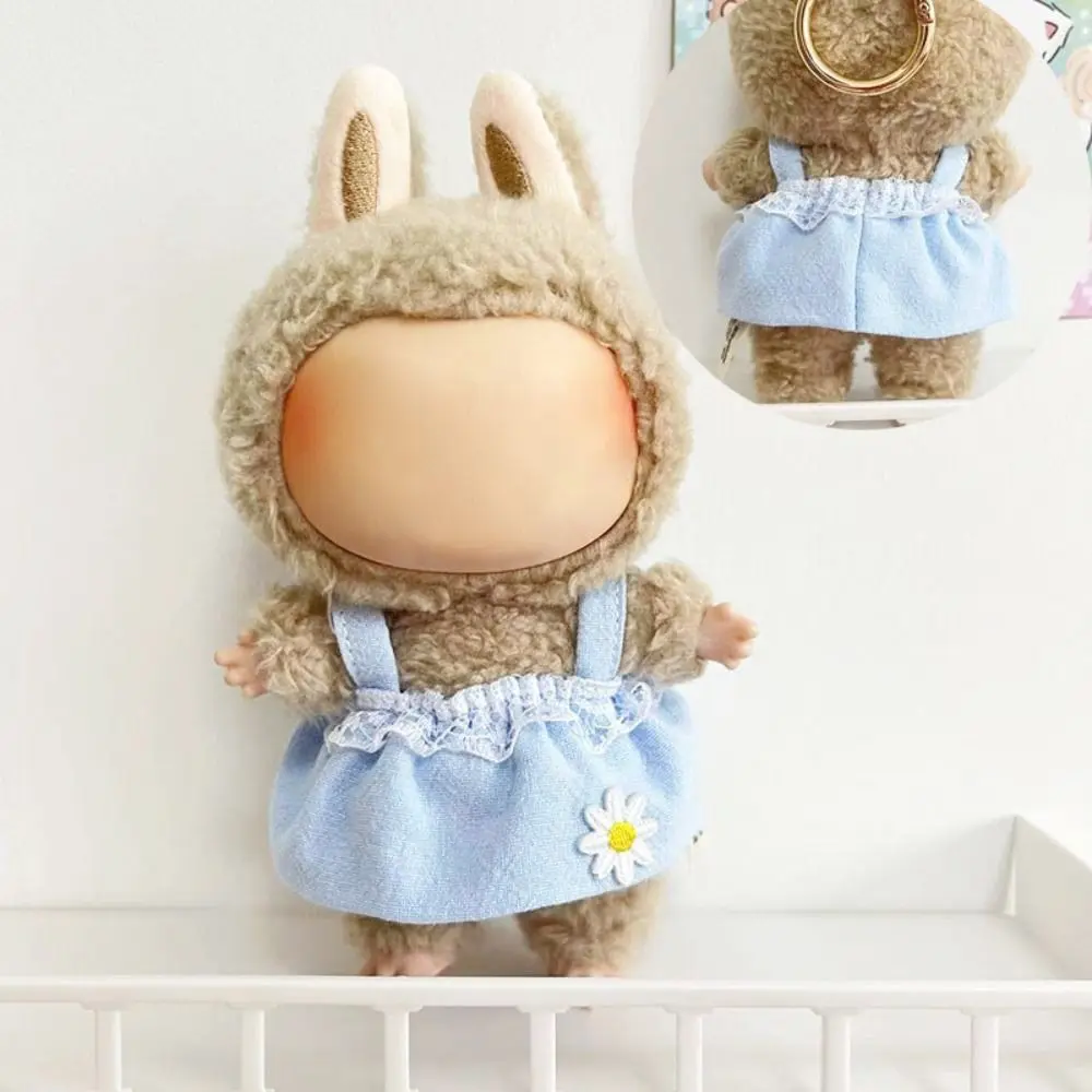 Fashion Labubu Time To Chill Filled Doll Skirt Handmade Cos Gift Labubu Clothes for Macaron Labubu Skirt Summer