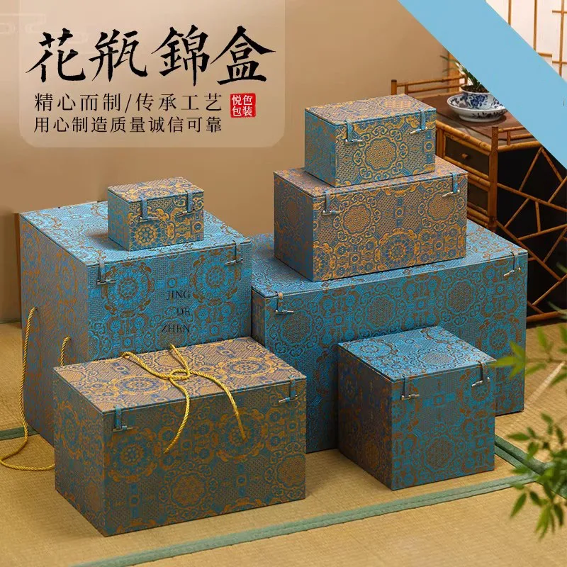 Perfect Gift Ready Presentation Box - Elegant Case for Vase, Sculpture & Artwork, Includes Protective Insert Gift Box