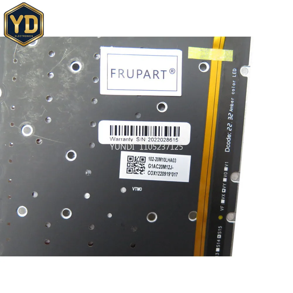 

YD Laptop Backlit Keyboard For ACER Nitro V 16 ANV16-41 ANV16-41-R2R4 NH.QP1AA.001 ANV16-41-R5J0 English US Japanese JP Black Ne