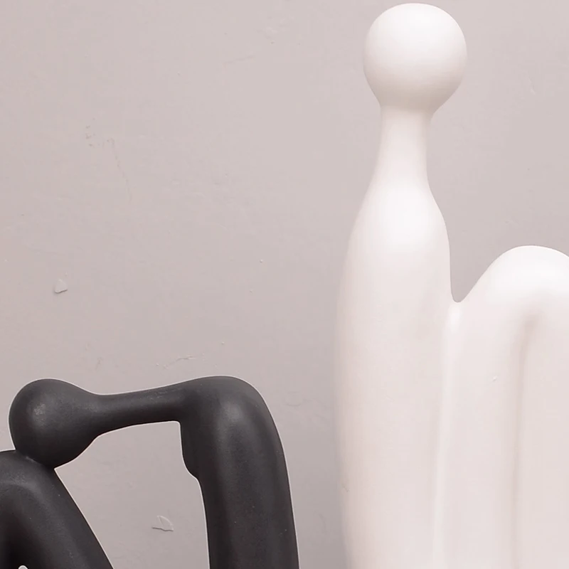 Simple Thinker Statue Bookends For Heavy Books Decorative Book Holders For Shelves & Office Desk Decor Aesthetic Book Ends Gifts