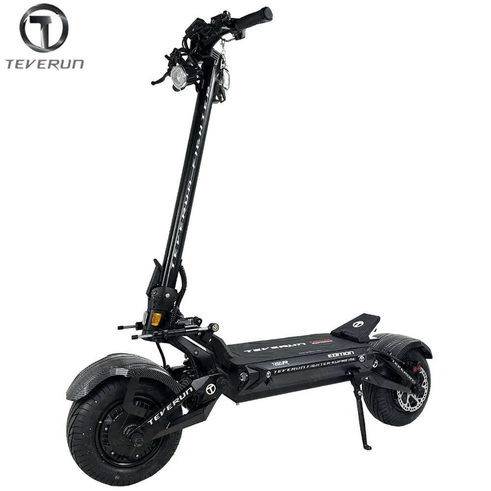 2024 Newest Teverun Fighter 7260R 72V 60Ah Peak Power 10000W Motor APP Version With GPS PKE Function Electric Scooter