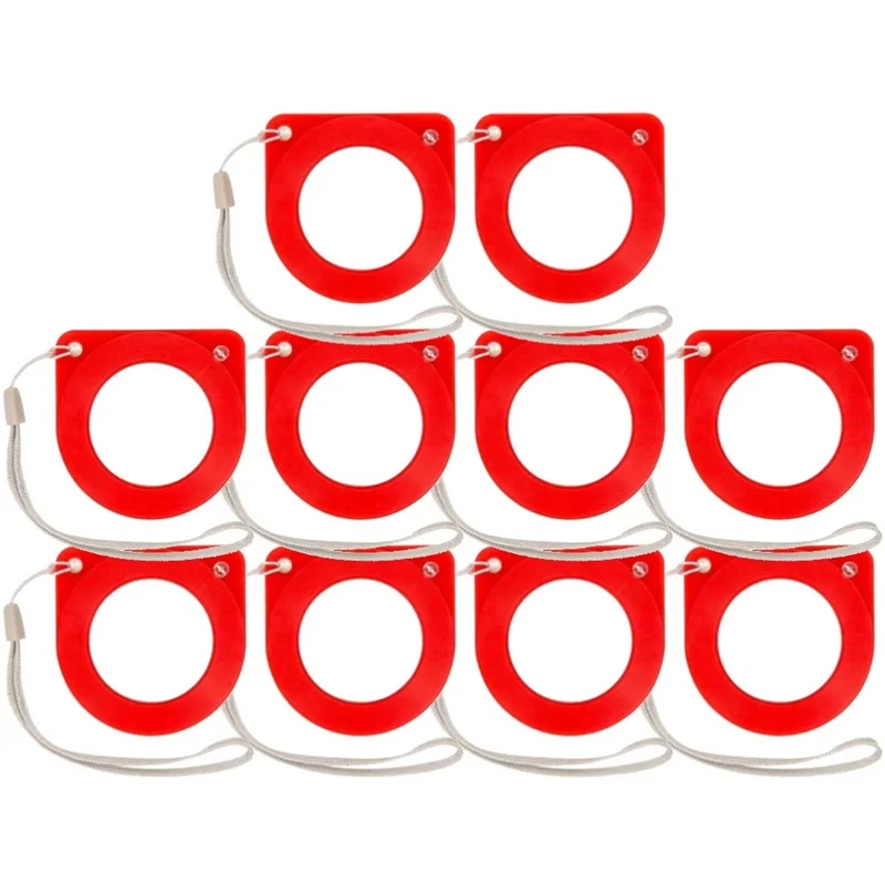 10 Stuks Autosleutel Ecu Test Coil Checker Auto Lock Inspectie Loop Automotive Inductie Signaal Detectie Kaart Diagnostic Tool-A92D