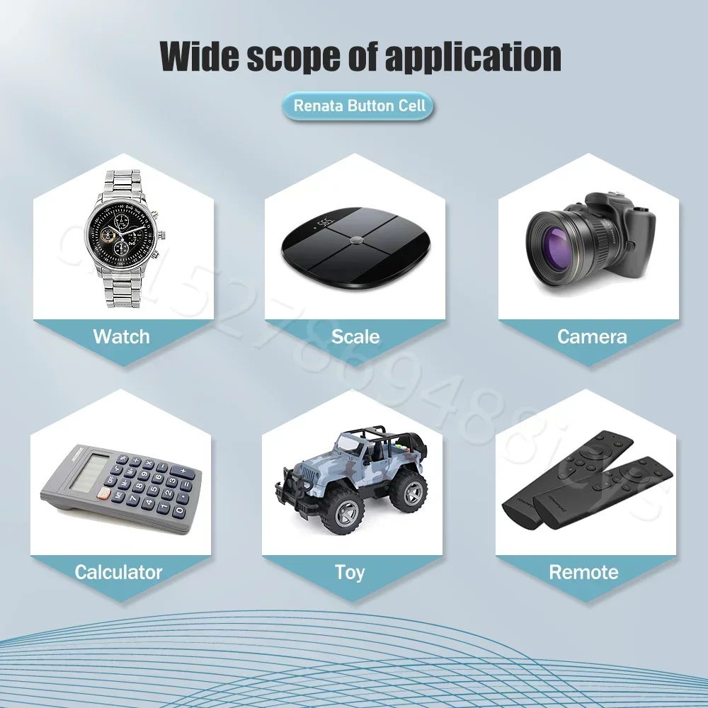 1-10PCS New Renata 371 SR920SW AG6 LR920 LR69 920 1.55V Silver Oxide Watch Battery For Toy Remote Swiss Made Button Coin Cell